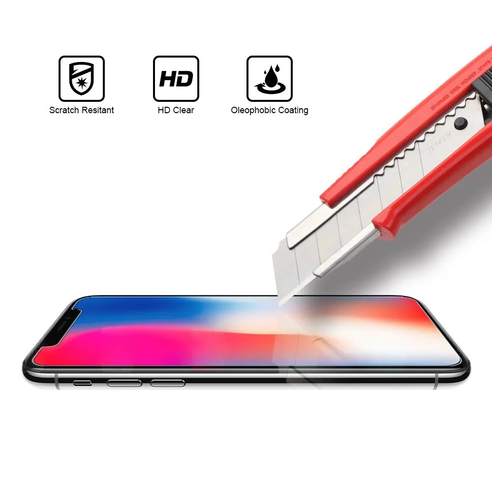 Закаленное стекло 9H для iPhone 11 Pro XI XR XS Max X 8 7 7Plus 6 6S Plus 5 5S 8Plus защитная пленка экрана