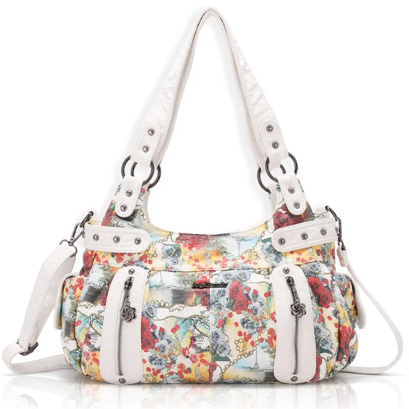 Angel Famo женские сумки большой емкости с несколькими карманами повседневные на