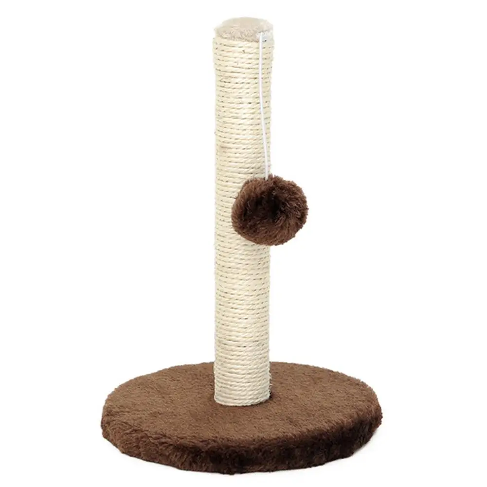 

Pet Pole Hair Ball Pet Toy For Cat Scratching Grinding Claw Sisal Claw Board
