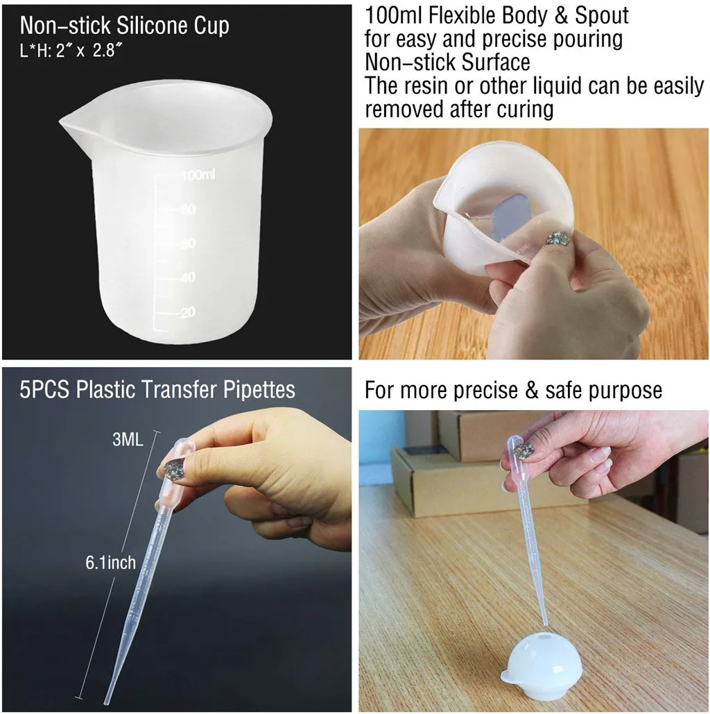 15 шт./1 комплект круглые силиконовые формы для эпоксидной смолы|Глиняные формы| |