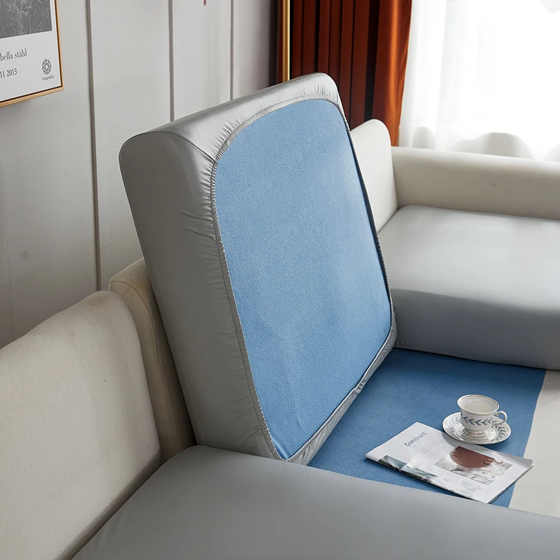 

100% эластичная кожа, водонепроницаемая полиуретановая Защитная мебель, чехол для дивана, защитный чехол для дивана, чехол для сиденья, однот...