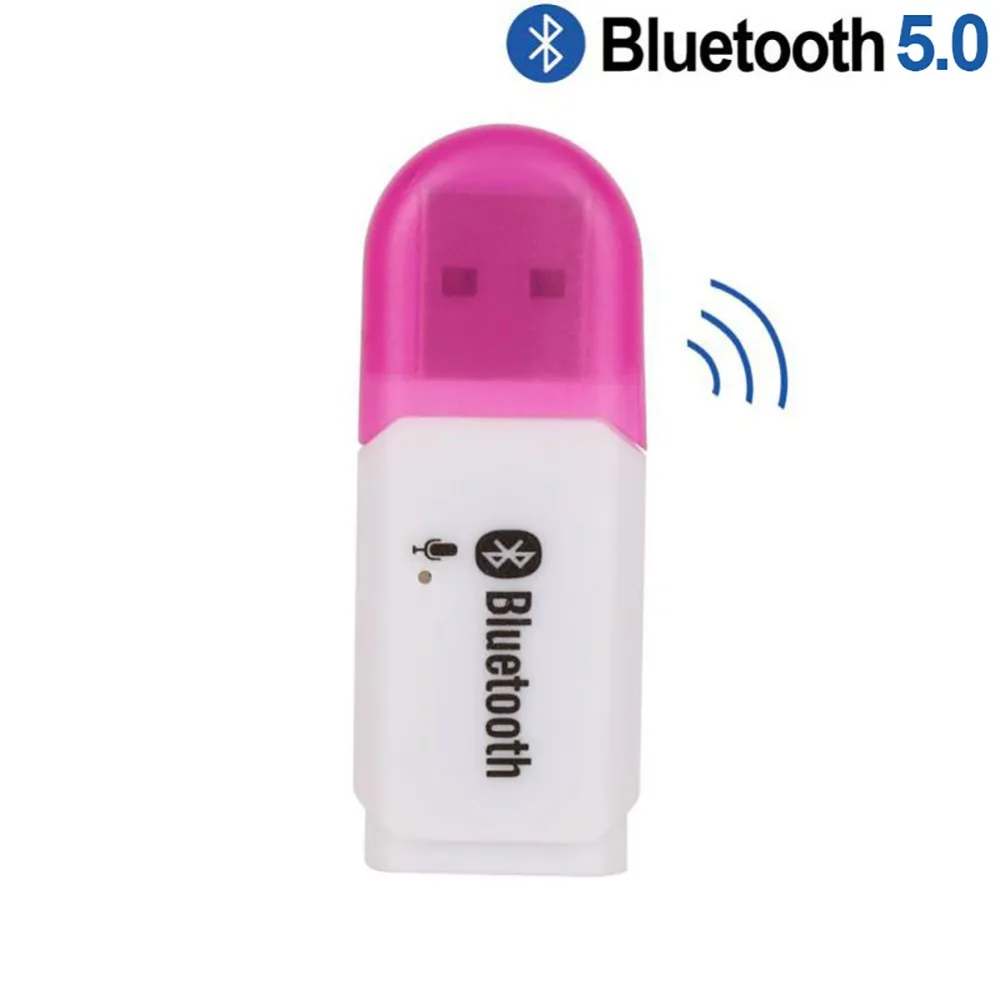 USB стерео Bluetooth 5 0 аудиоприемник беспроводной адаптер для фото с микрофоном |
