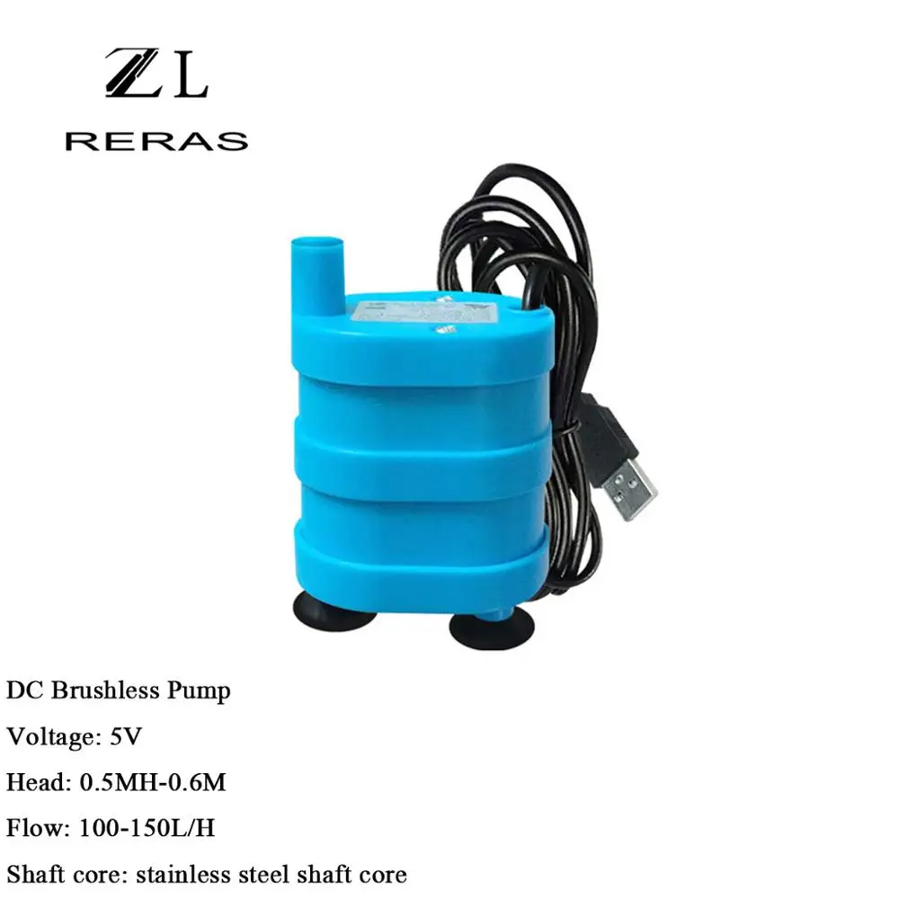 5V 12V Водяной насос мини DC бесщеточный Солнечный JT150 циркуляционный погружной Land