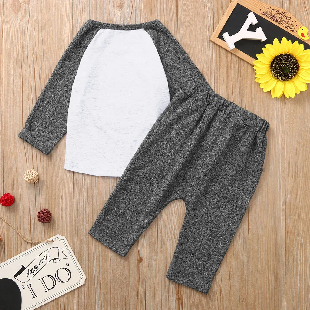 Комплект одежды для новорожденных мальчиков и девочек на Хэллоуин 2019 года