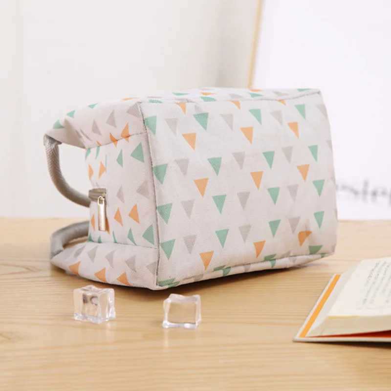 Контейнер для хранения закусок сумка тоут Портативный Ланч бокс столовая посуда