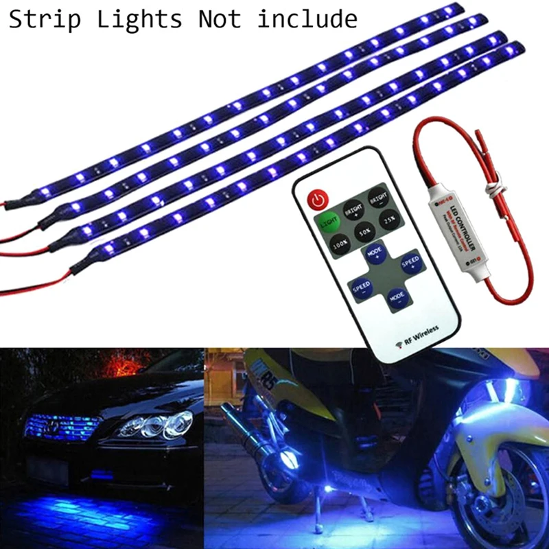 

Mini Led RGB Remote Controller 12v RF Wireless Controller for led strip light