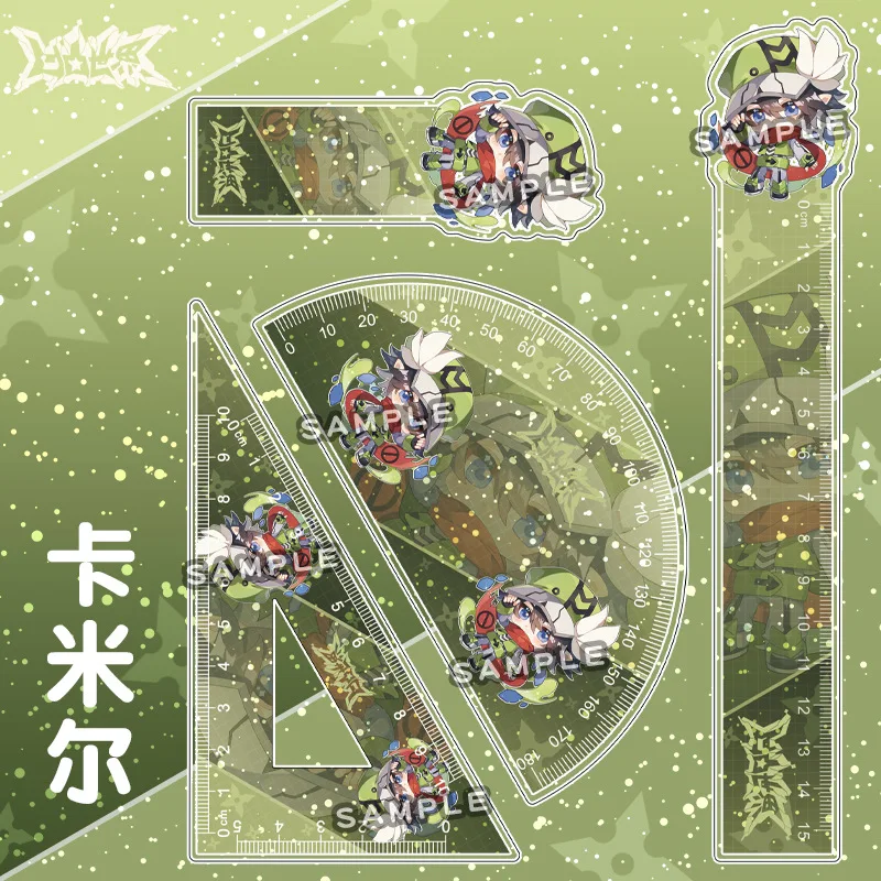 

Anime Rulers AOTU World Plastic Ruler Triangular Ruler Protractor Set Anmicius Daniel Student Drafting Supplies School Supplies