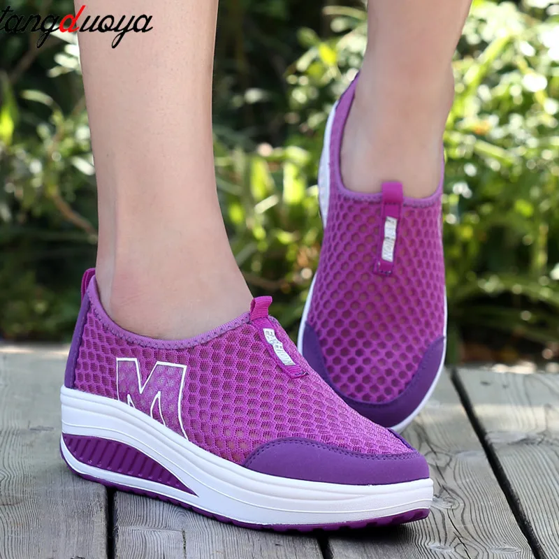 

summer sneakers for women breathable mesh shoes woman platform sneakers running shoes for women fitness yoga shoes loafers