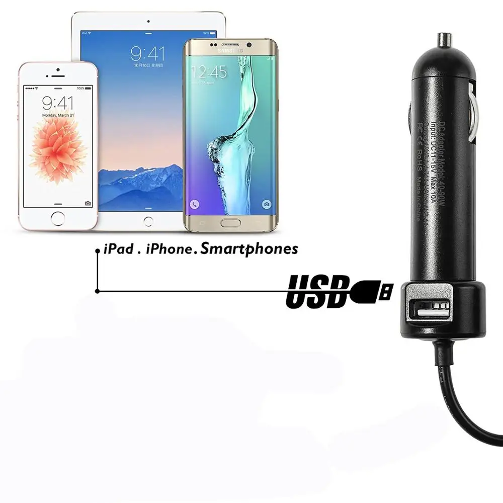 

90W 19V 4.74A 5.5*2.5mm Car Adapter Power Charger For Asus A52F A53E A53S A53U A55A A55VD D550CA D550M D550MAV F555LA K501