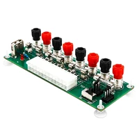 new electric circuit 24pins atx benchtop computer power supply 24 pin atx breakout board module dc plug connector with usb 5v po