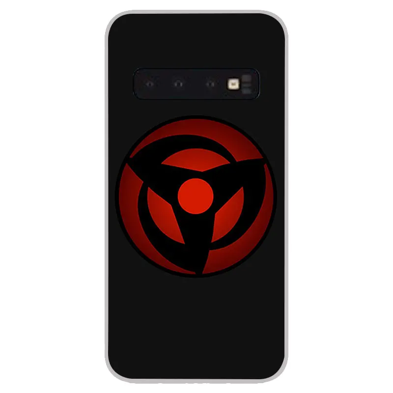 naruto the sharingan Matte Silicone Cases For Samsung Galaxy S8 S9 S10 Plus S10e S6 S7 Edge lite Soft TPU phone back cover |