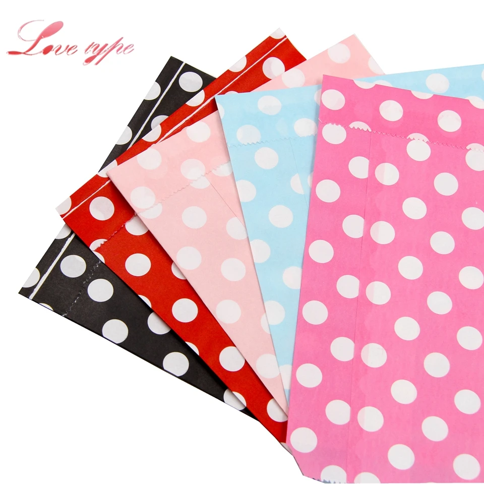 25 шт./лот многофункциональная крафт-бумага для конфет буфета лакомств пакеты