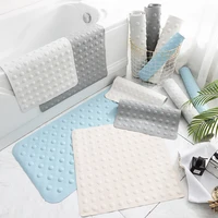 anti slip rubber bathroom mat with foot massage suction cup toilet kitchen shower bathtub folding bath mats creative home carpet