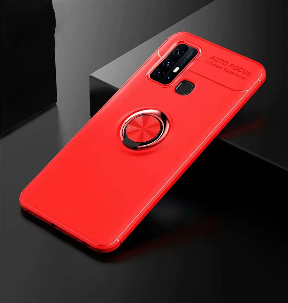 

Ring Silicone Case For Vivo Y50 Y30 Y12 Y17 Y15 Y19 Y11 2019 V17 Pro V19 X30 X50 Pro S5 S6 Case Soft Back Cover Anti-fall Case