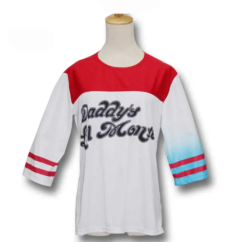 Костюм для косплея Харли самоубийц куртка с монстром|Костюмы из фильмов и ТВ| |