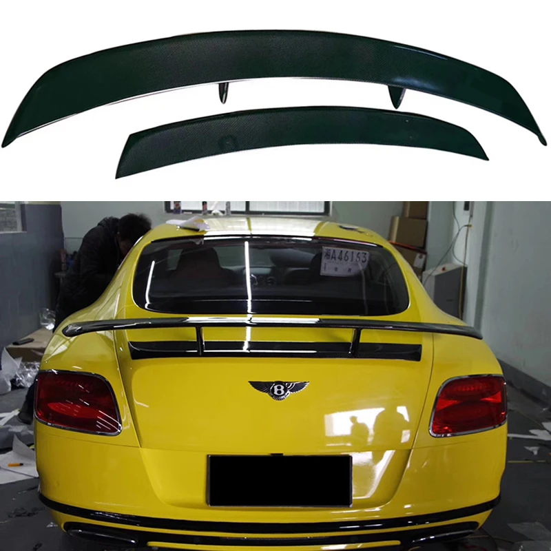 Заднее крыло багажника из углеродного волокна для Bentley Continenta GT штырь заднего