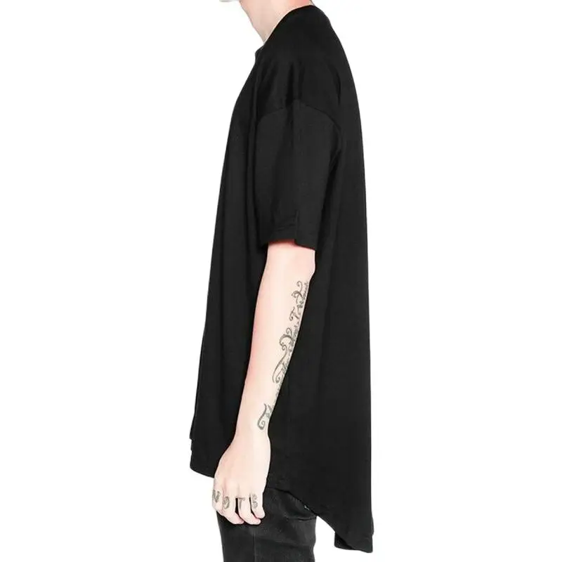High street fashion hip hop men t shirt cotton oversized tees tshirt man harajuku ins streetwear camisetas hombre | Мужская одежда