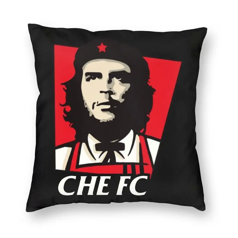 

Funny Che Guevara Pillow Case Home Decor Cuba Cuban Socialism Revolution Cushion Cover Decoration Salon Square Pillowcase