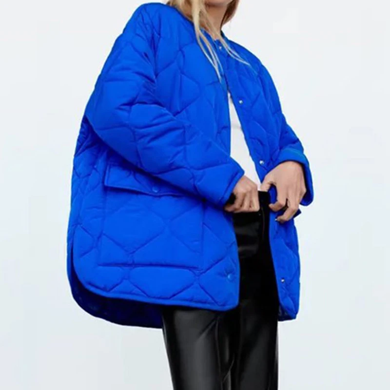 Sungtin зимние утолщенные теплые парки пальто для женщин без воротника раздельные