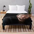 Летнее одеяло с покрытием Криса Эванса, мягкое Фланелевое покрывало из шерпы, для взрослых, детей, детей, на кровать, диван