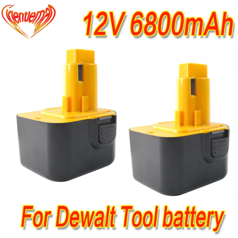 12V 6800mAh батарея электрического инструмента для Dewalt DE9074 DC9071 DE9037 DE9071 DE9075 DW9071 DW9072 DW9074