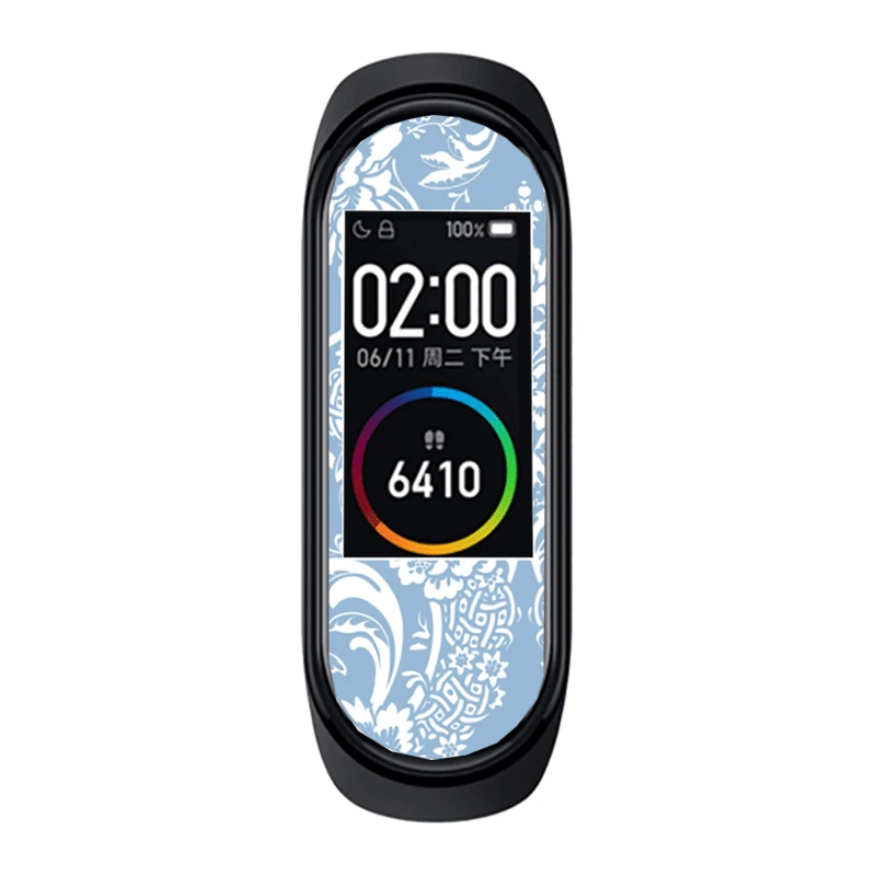 Для Xiaomi Mi Band 4 защитная пленка для экрана для Xiaomi Mi Band 4 аксессуары для смарт-браслета полноэкранная проницаемая пленка - Цвет: 35