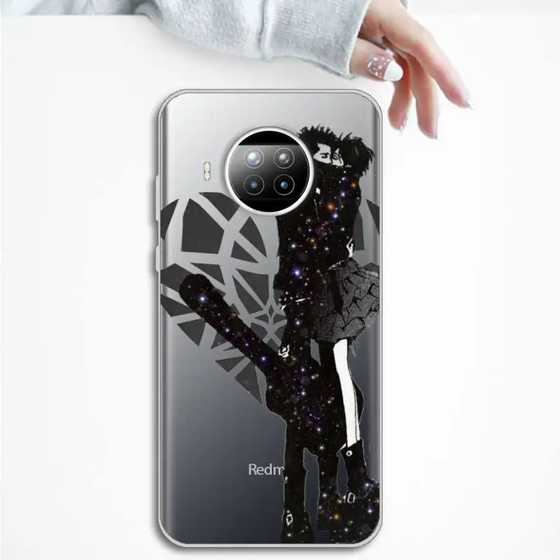 

Oosaki Nana Phone Case Transparent Clear for Xiaomi Redmi note 10 t 8 9 pro lite 11