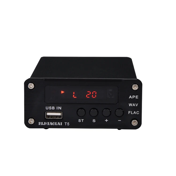 T55 цифровой аудио декодирование Lossless Музыкальный плеер HIFI волокно коаксиальный аналоговый сигнал выход Поддержка APE FLAC ANSI MP3 Play