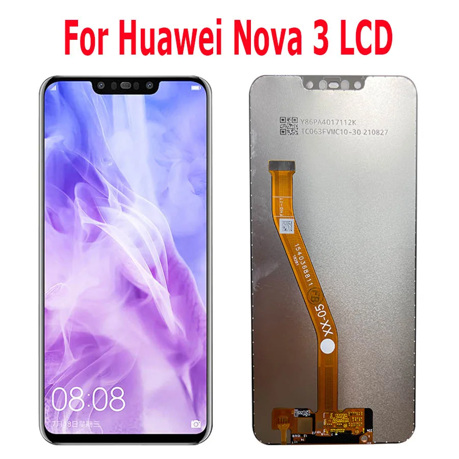 Для Huawei Nova 3/3i LCD INE-LX1 сенсорный экран дисплей дигитайзер Запасные части для Mate20 lite