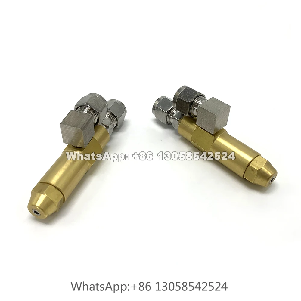 Delavan Waste Burner Oil Nozzle Siphon Fuel Injector Air Atomizing Heavy Burning | Дом и сад
