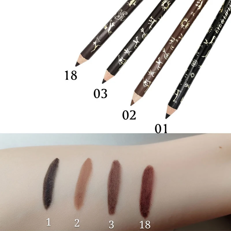 Карандаш для макияжа глаз устойчивый к размазыванию быстрая заточка бровей