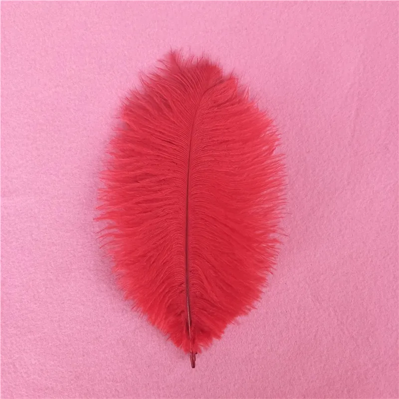 25-30 см натуральное страусиное перо украшение Рождественский подарок свадебный