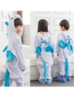 Пижама-кигуруми Единорог, зимняя Пижама с животными для девочек, Детский плюшевый костюм, костюм для косплея из аниме, теплая фланелевая одежда единорога для мальчиков