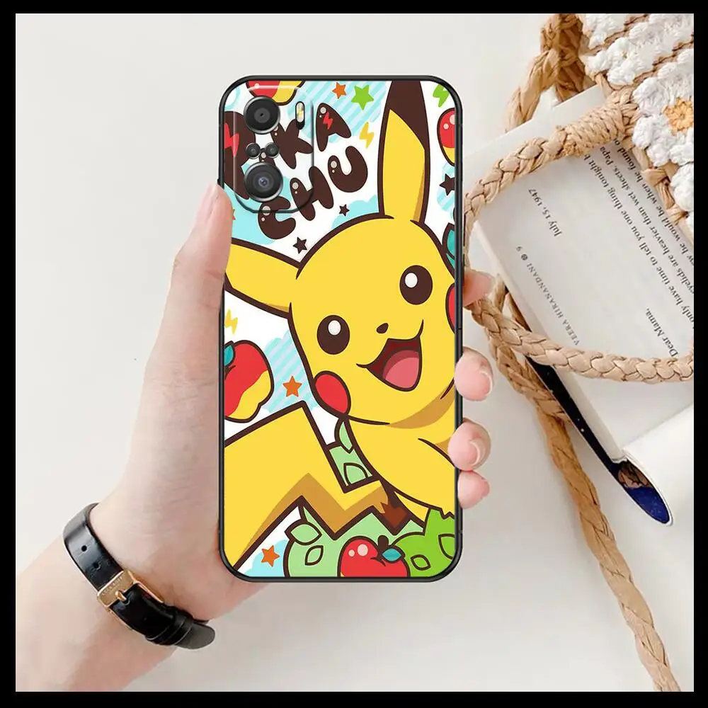 hd pokemon for xiaomi redmi note 10s 10 9t 9s 9 8t 8 7s 7 6 5a 5 pro max soft black phone case free global shipping