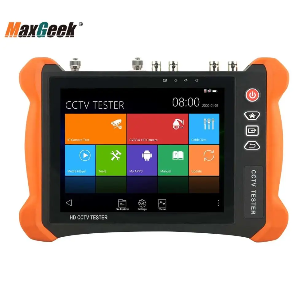 Maxgeek-тестер для камер видеонаблюдения 8 " IP-тестер монитор