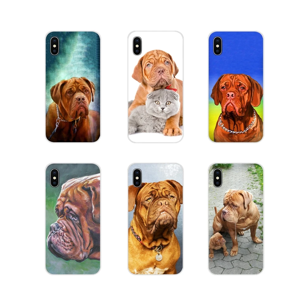 Аксессуары чехлы для телефонов Samsung Galaxy S2 S3 S4 S5 Mini S6 S7 Edge S8 S9 S10E Lite Plus Dogue de Bordeaux