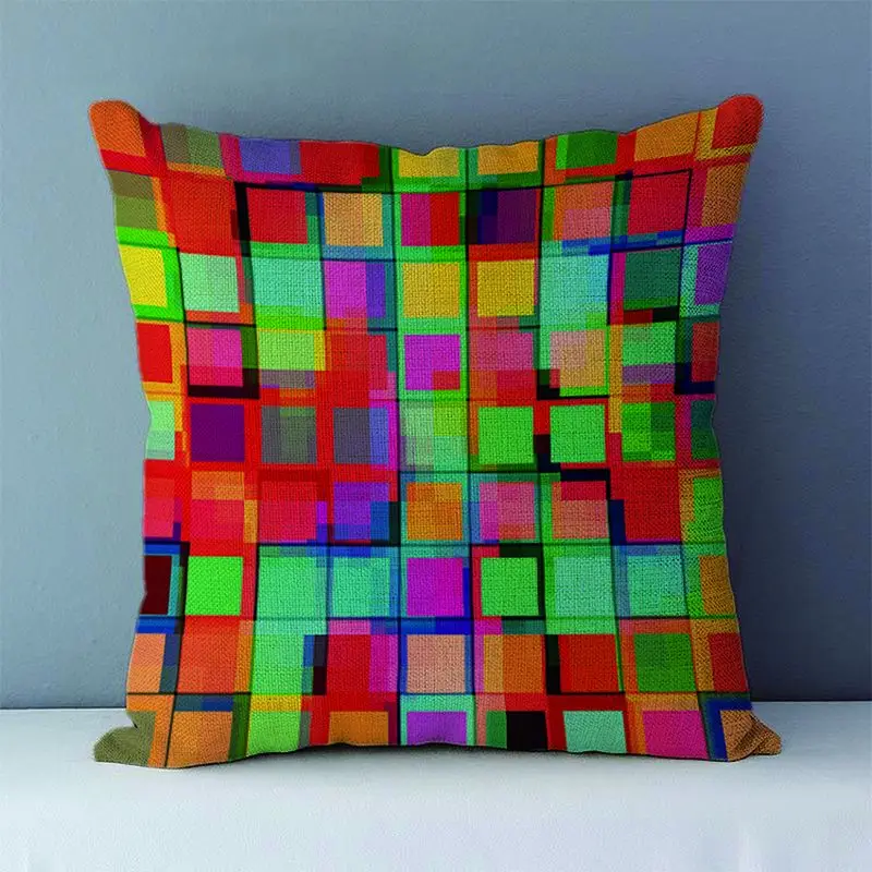 Уютная диванная Подушка Nordic Винтаж геометрический стул подушки для дома