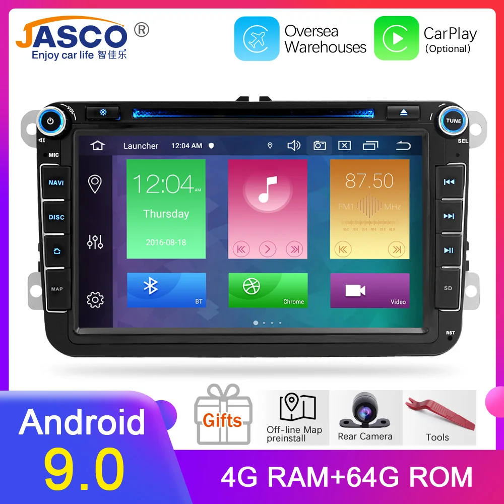 Android 9,0 автомобильный DVD радио плеер для Skoda/Octavia/Fabia/Roomster/Yeti/VW/SEAT/leon аудио стерео FM gps навигация радио