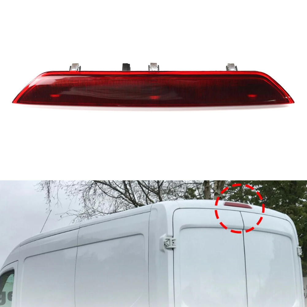 Indicatore luminoso 1899968 della terza terza luce freno montato su auto per Ford Transit MK8 2015 2016 2017 2018 2019 2020 lente rossa