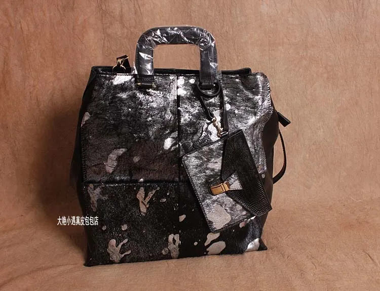 Женская сумка из натуральной кожи с леопардовым принтом|female bag|handbags free shippingshoulder