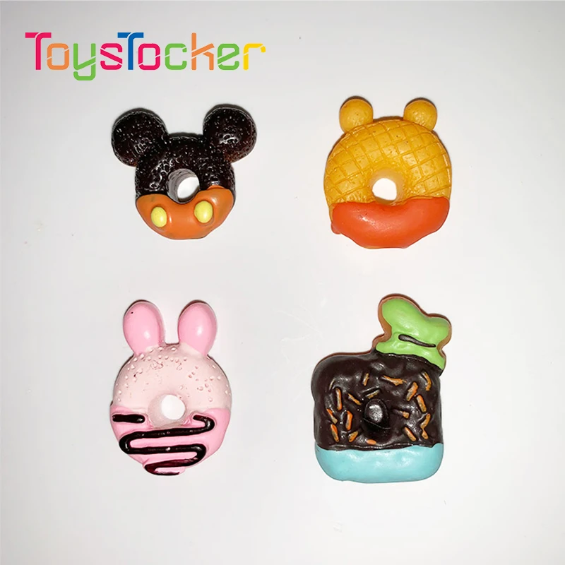 Высококачественные слизь амулеты имитация пончика смолы Пластилин клейкие