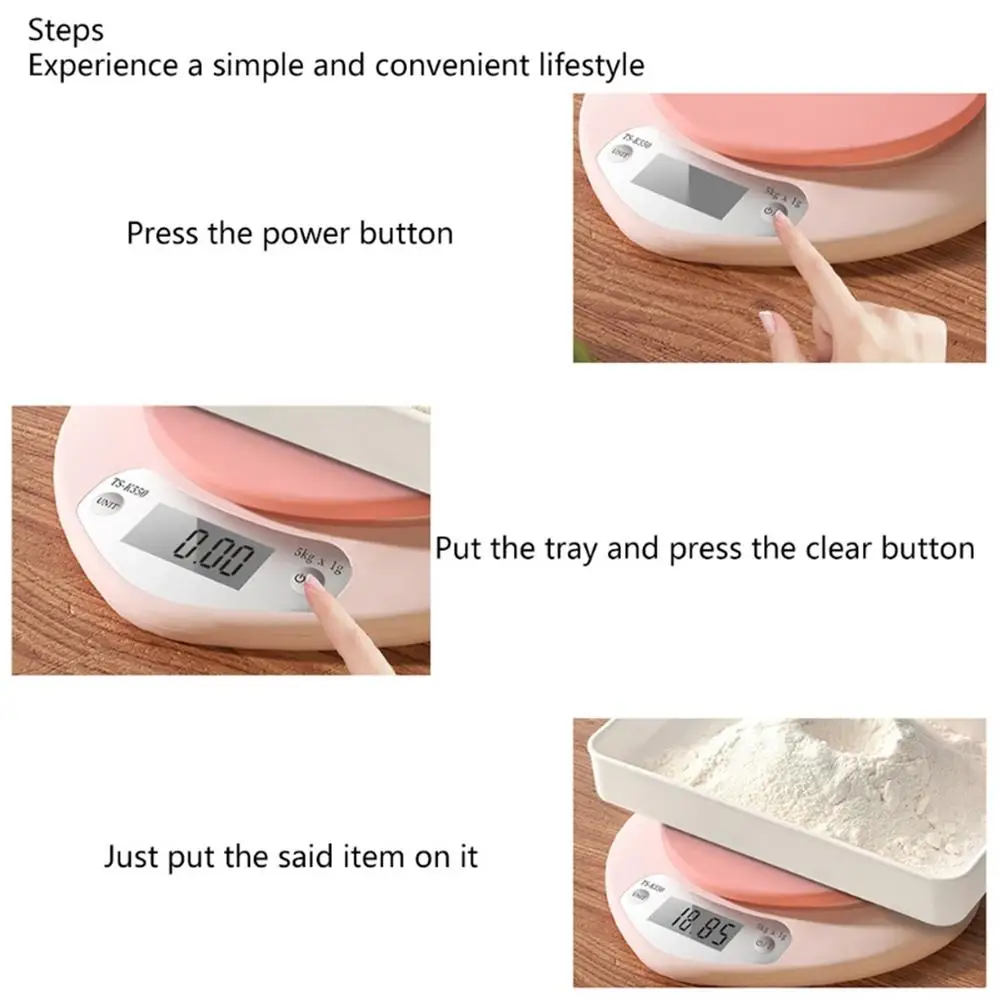 Весы Кухонные цифровые в форме сердца 5 кг 1 г | Дом и сад