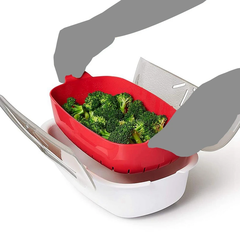 Промо-акция! Пароварка для микроволновой печи корзина безопасная Нетоксичная