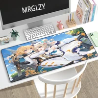mrglzy hot sale sexy cute animegirl mouse pad genshin impact gamer large deskmat computer gaming peripheral accessories mousepad