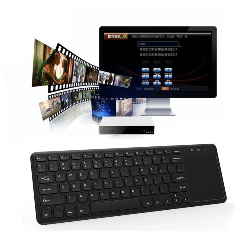 Клавиатура на английском и французском языках 2 4G Беспроводная клавиатура для