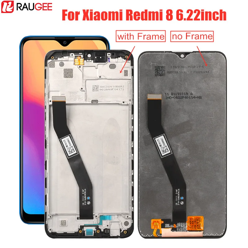 ЖК дисплей для Redmi 8 с сенсорным экраном и рамкой замены дигитайзер Xiaomi Redmi8