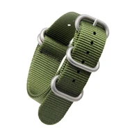 automatic mechanical watch green nato strap 20mm replacement watch bands automatic watch 20mm 22mm bracelets dive watches strap