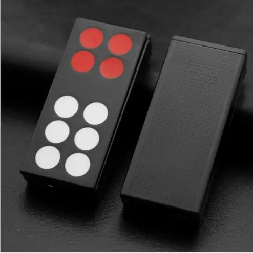 Креативная модель mah jong металлическая Бутановая газовая надувная Зажигалка из