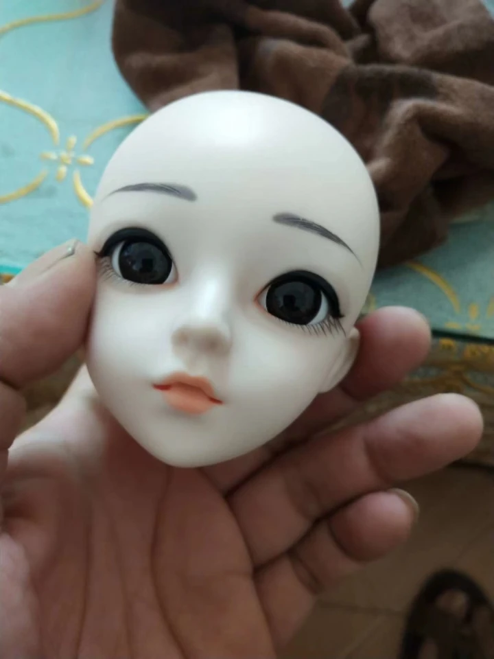 Аксессуары для кукол 1/3 BJD кукла голова 24 см с глазами девушки макияж практика куклы головы части подарки игрушки 26 суставов Кукла тело игрушка