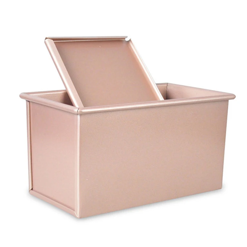 Антипригарный Чехол-коробка для выпечки хлеба с крышкой из алюминиевого сплава